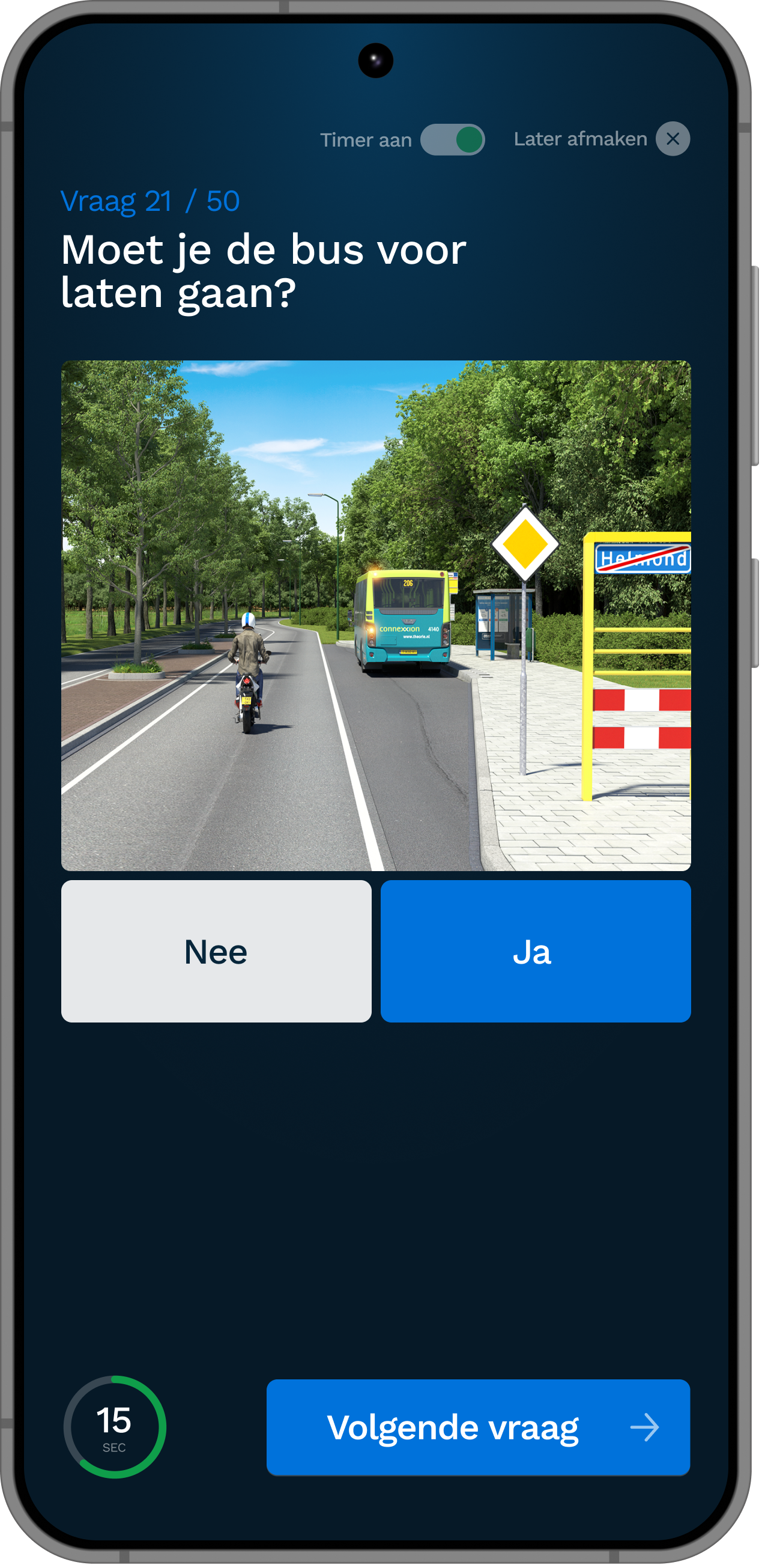 scooter theorie examen oefenen samsung