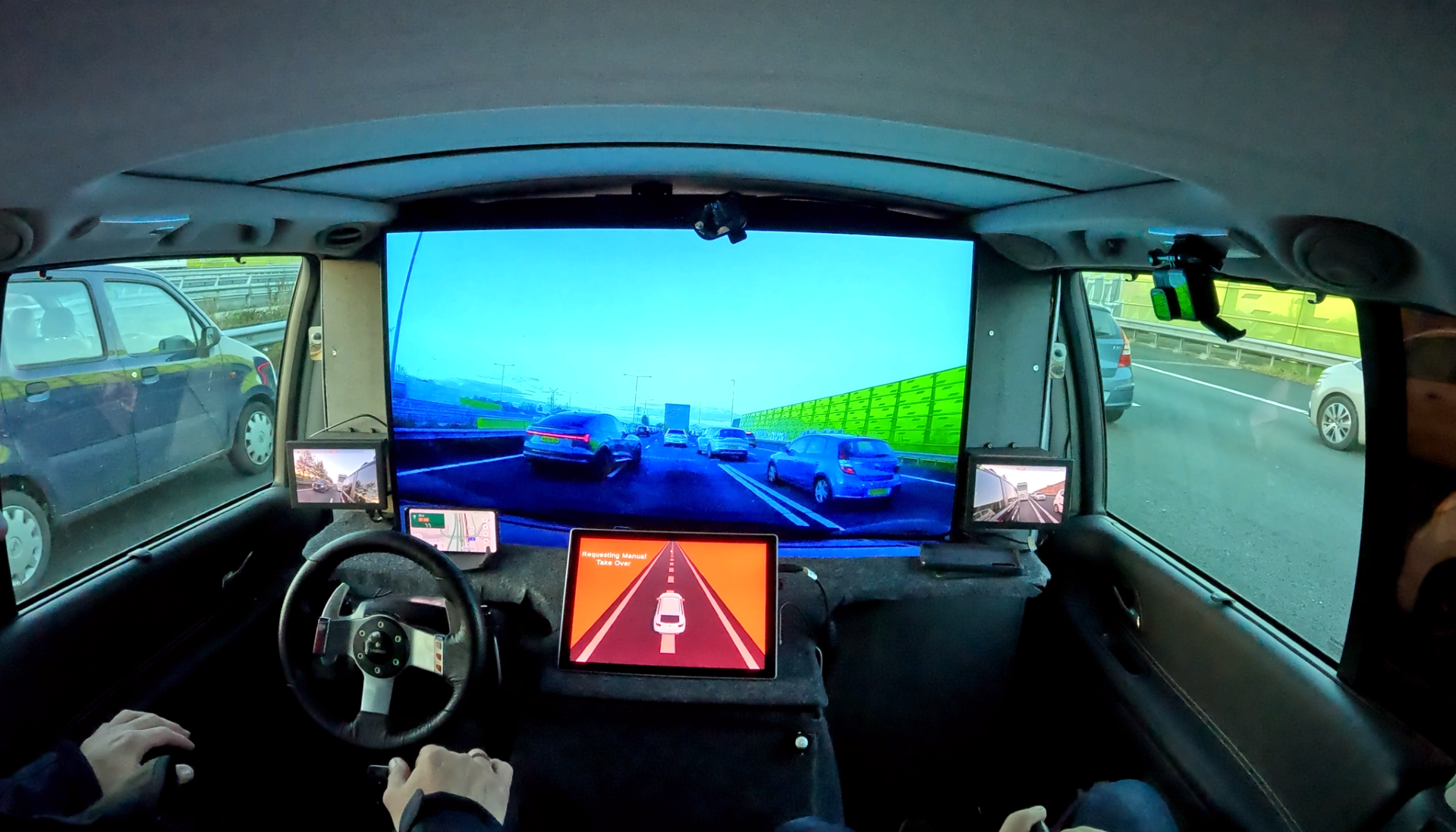 Onderzoek naar rijgedrag chauffeur in zelfrijdende auto