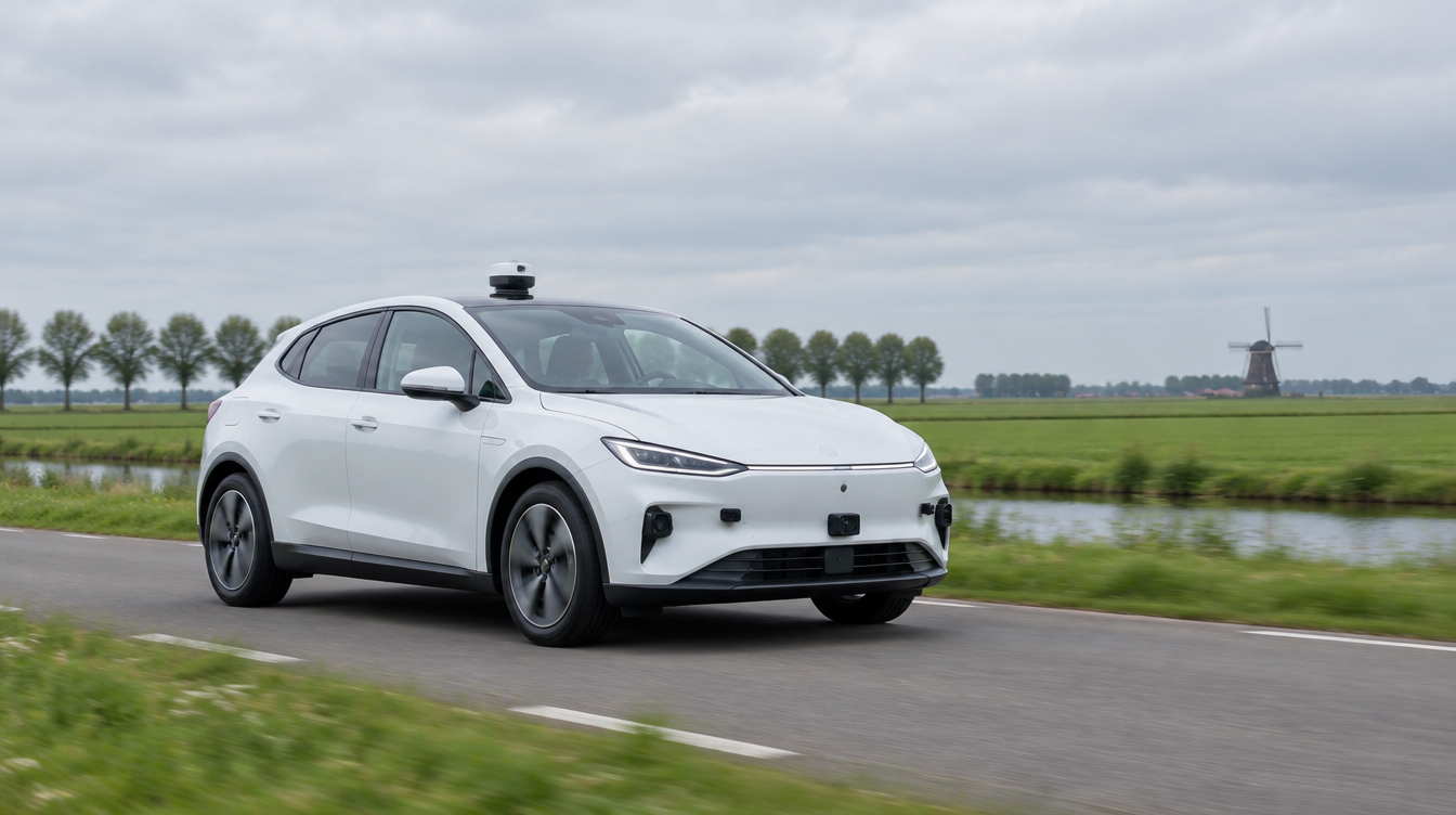 Zelfrijdende auto